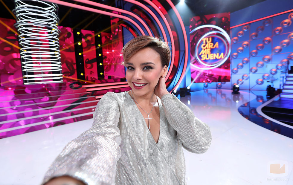 Chenoa se hace un selfie en 'Tu cara me suena 5'