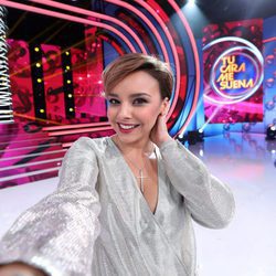 Chenoa se hace un selfie en 'Tu cara me suena 5'