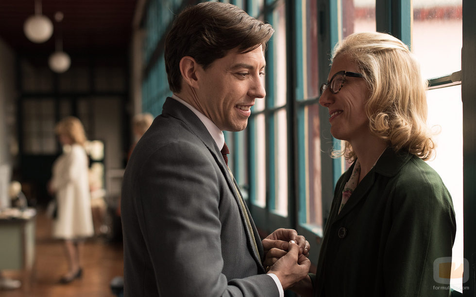 Pedro y Margarita felices en 'Velvet'