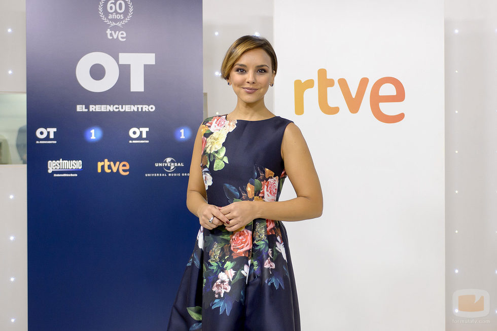 Chenoa en la presentación de 'OT. El reencuentro'