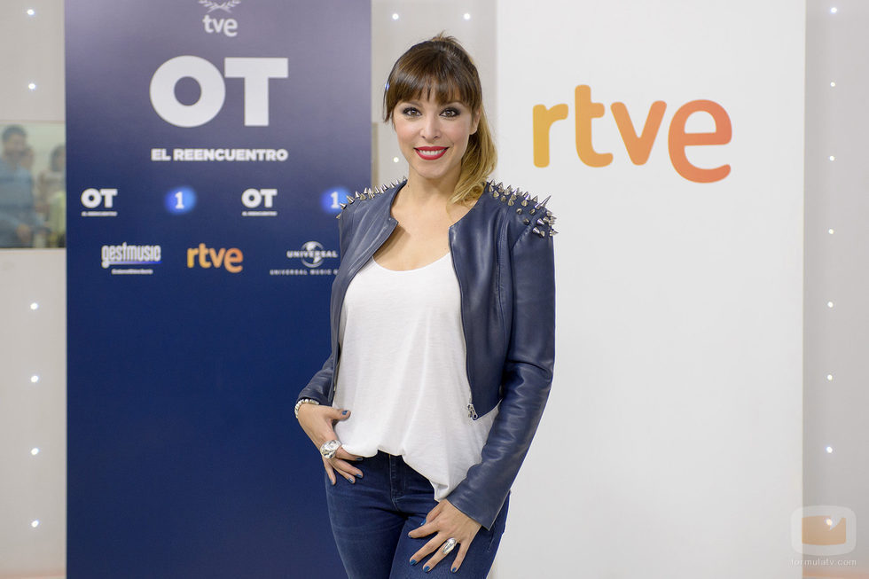 Gisela en la presentación de 'OT. El reencuentro'