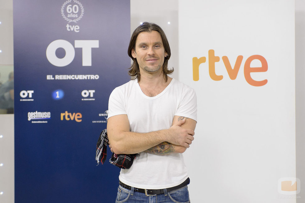 Javián en la presentación de 'OT. El reencuentro'