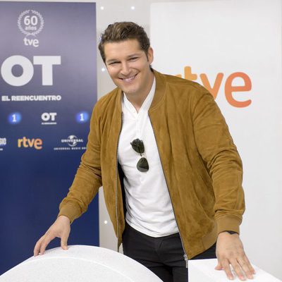 Manu Tenorio en la presentación de 'OT. El reencuentro'
