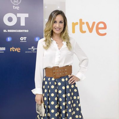 Mireia posando en la presentación de 'OT. El reencuentro'