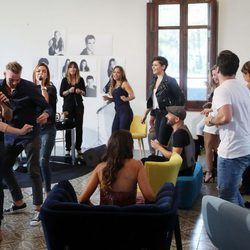 Los triunfitos cantando y bailando durante 'OT. El reencuentro'