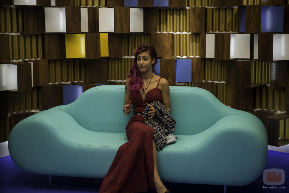 Bea nominando en la 5ª gala de 'Gran Hermano'