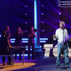 Juan Muñoz interpretando a Joe Cocker en 'Tu cara me suena'