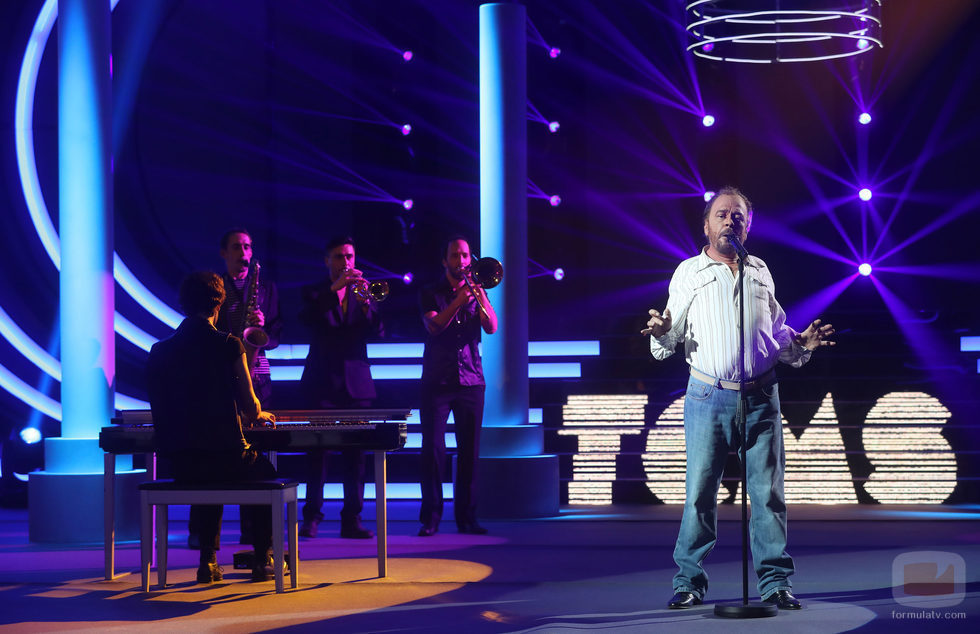 Juan Muñoz interpretando a Joe Cocker en 'Tu cara me suena'