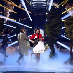 Esther Arroyo actúa de Julieta Venegas en 'Tu cara me suena'