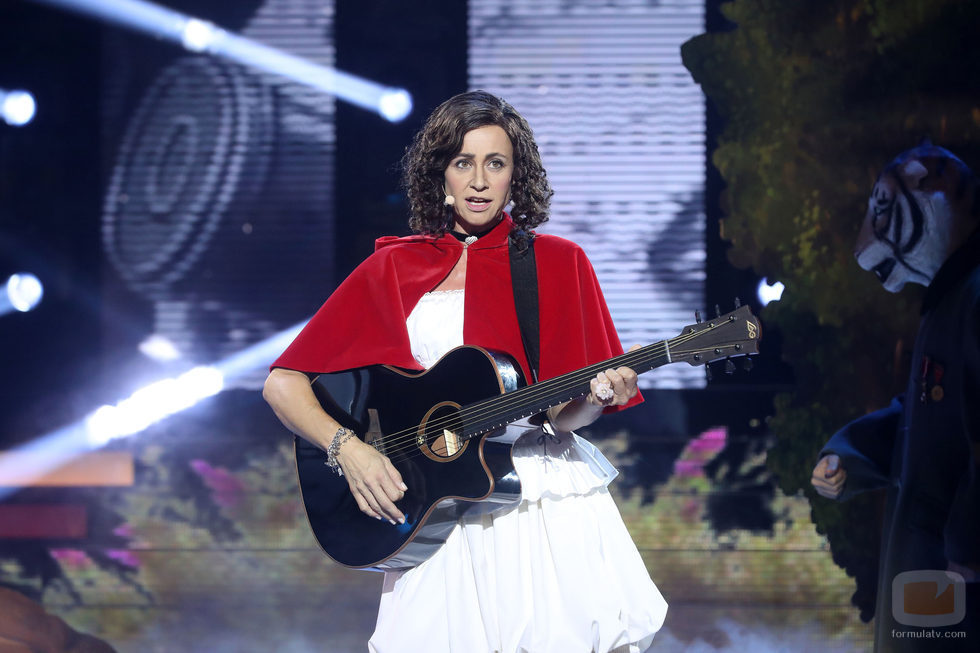 Esther Arroyo interpretando a Julieta Venegas en 'Tu cara me suena'