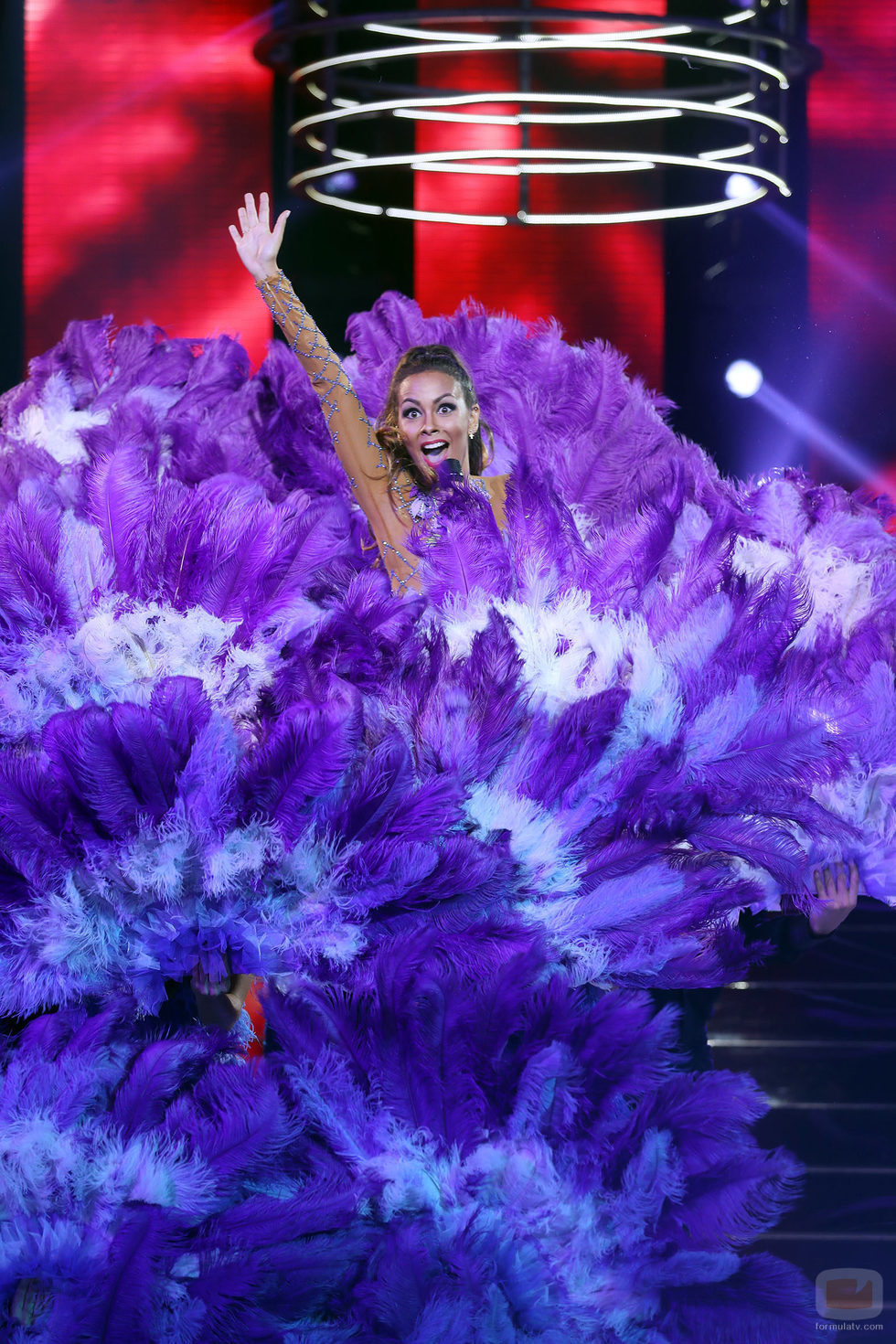 Cristina Pedroche interpreta a Jennifer López en 'Tu cara me suena'