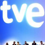 Equipo de 'Cuéntame' en Madrid