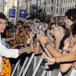 Maxi Iglesias en la premiere de 'Física o Química' (Antena 3)