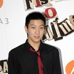 Andrés Cheung en un acto promocional de 'Física o Química'