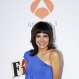 Cova (Leonor Martín) en un acto promocional de 'Física o Química'