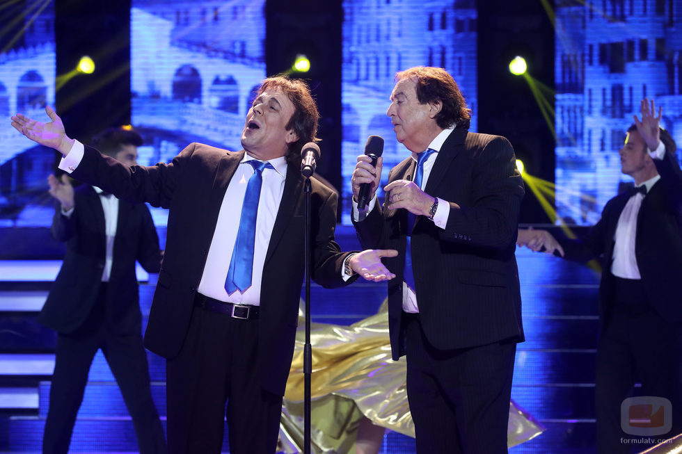 Juan Muñoz canta con Dyango en 'Tu cara me suena'