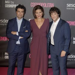 El jurado de 'Masterchef' en la ceremonia de los Premios Cosmopolitan 2016