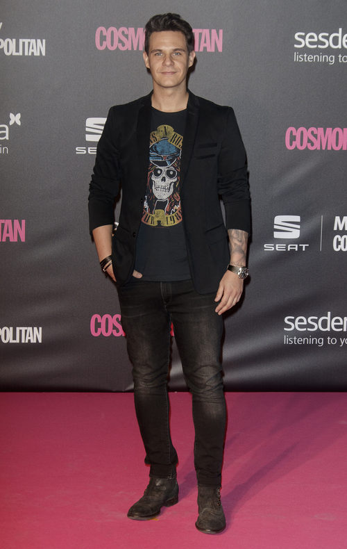 Christian Gálvez en los Premios Cosmopolitan 2016