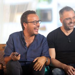 Àngel Llácer y Juan Camus durante la segunda parte de 'OT. El reencuentro'