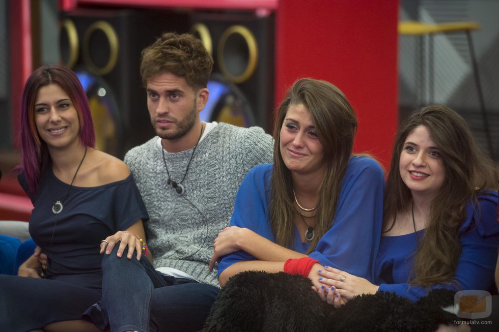 Bea, Rodrigo, Clara y Noelia se despiden de Fernando en 'Gran Hermano 17'