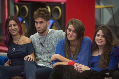 Bea, Rodrigo, Clara y Noelia se despiden de Fernando en 'Gran Hermano 17'