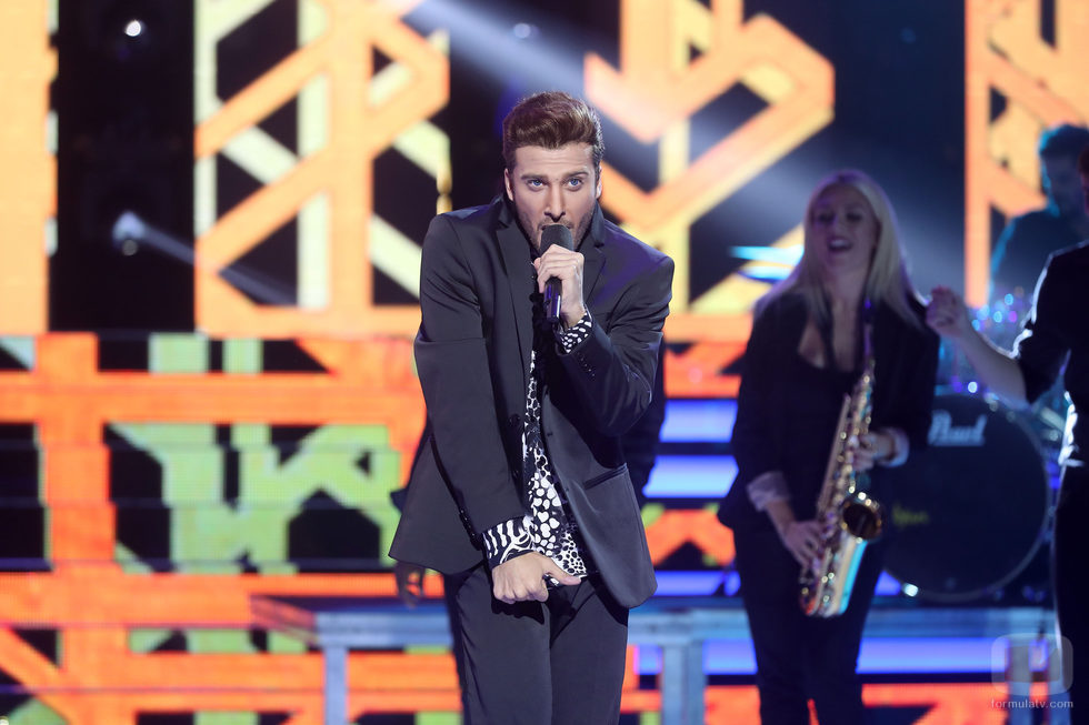 Blas Cantó es Justin Timerlake en 'Tu cara me suena'