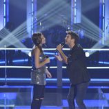 Carlos Torres y Cristina Sánchez se enfrentan en las primeras batallas de la cuarta temporada de 'La Voz'