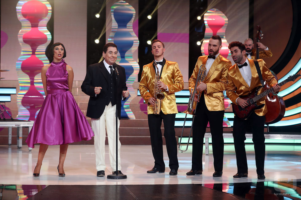 Juan Muñoz se viste de Louis Prima en la cuarta gala de 'Tu cara me suena'