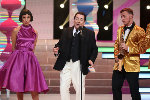 Juan Muñoz interpreta a Louis Prima en la cuarta gala de 'Tu cara me suena'