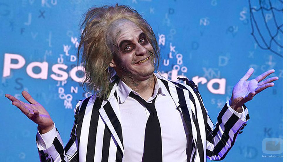 Christian Gálvez se disfraza por Halloween 2016 en 'Pasapalabra'