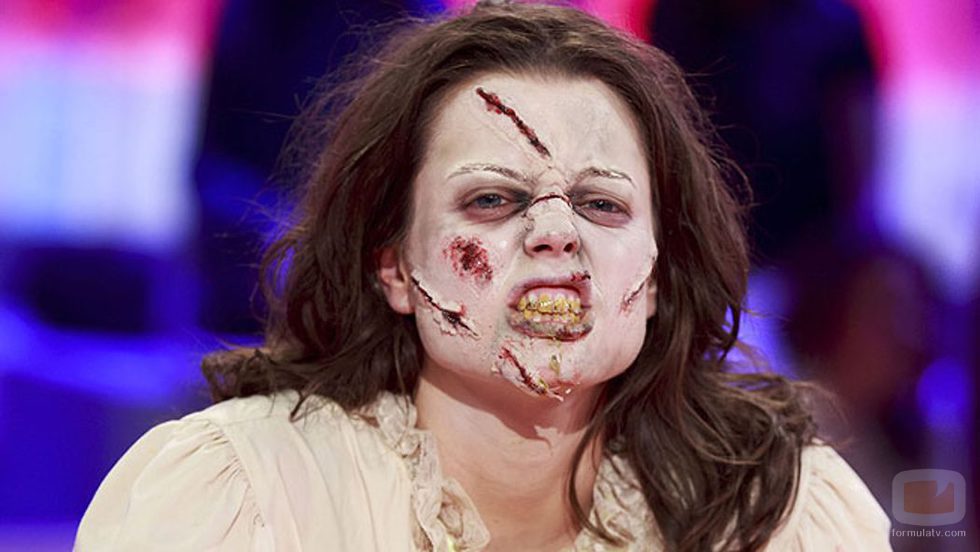 Adriana Torrebejano se disfraza por Halloween 2016 en 'Pasapalabra'