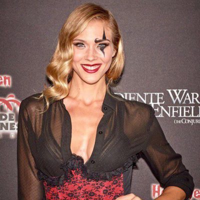 Patricia Montero se disfraza por Halloween 2016