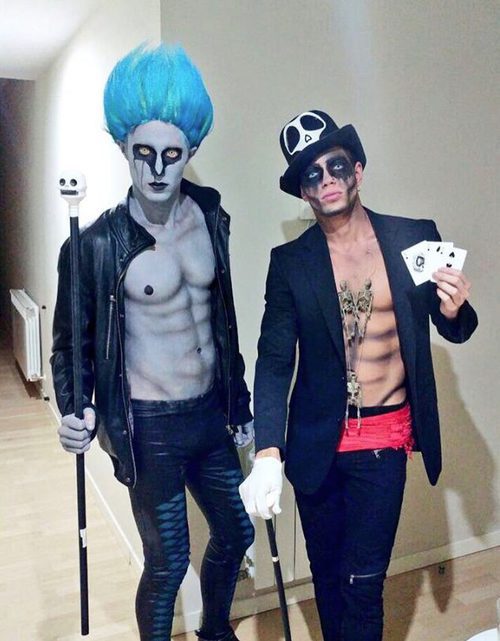 David Lafuente (Auryn) se ha disfrazado por Halloween 2016