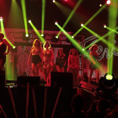 Las chicas en su actuación en el concierto de 'OT. El reencuentro'
