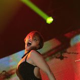 Una brillante Chenoa canta  "Lady Marmalade" durante el concierto de 'OT. El reencuentro'