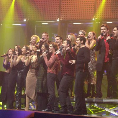 Los 16 integrantes de 'Operación Triunfo' cantan "Mi música es tu voz"