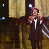 Frank Diago canta "Hoy tengo ganas de ti" de Miguel Gallardo en la quinta gala de 'Tu cara me suena'