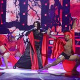 Rosa López actuando de Madonna en la quinta gala de 'Tu cara me suena'