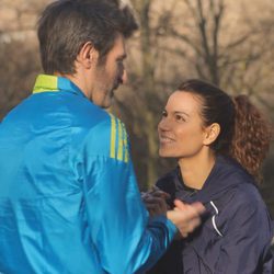 Diana Palazon y Jesús Olmedo en 'Nacidos para correr'