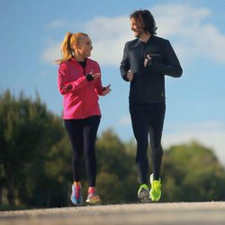 Berta Collado y Jon Arias en 'Nacidos para correr'