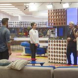 Carlos y Lara hablan con los concursante de 'Gran Hermano 17'