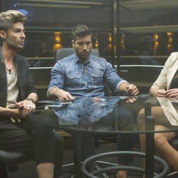 Miguel, Alain y Clara en el Club de 'Gran Hermano 17'