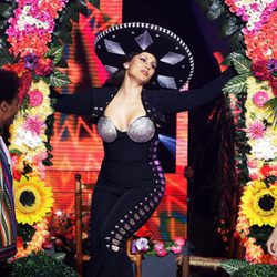 Rosa López interpreta a Thalia en 'Tu cara me suena'