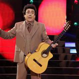 Juan Muñoz se transforma en Peret en 'Tu cara me suena'