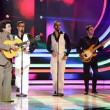 Juan Muñoz interpreta a Peret en la sexta gala de 'Tu cara me suena'