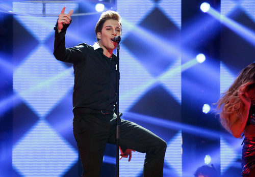 Blas Cantó imitando Ricky Martin en la sexta gala de 'Tu cara me suena'