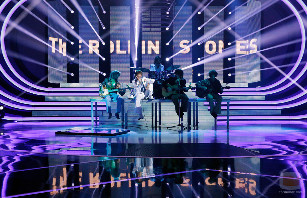 Esther Arroyo da vida a los Rolling Stones en 'Tu cara me suena'
