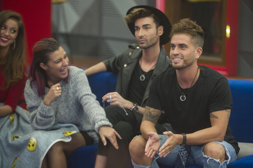 Bea, Miguel y Rodrigo en la 11ª gala de 'Gran Hermano 17'