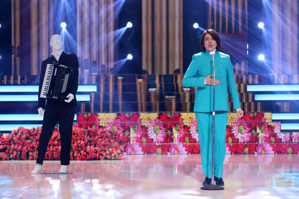 Yolanda Ramos imita Jean Jacques en la séptima gala de 'Tu cara me suena'