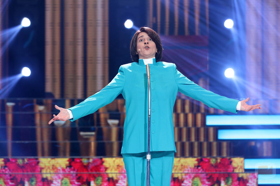 Yolanda Ramos actúa como Jean Jacques en la séptima gala de 'Tu cara me suena'